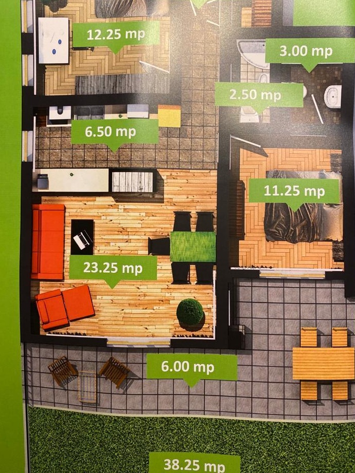 Apartament 3 camere ultralux , zona deosebita Cluj Napoca
