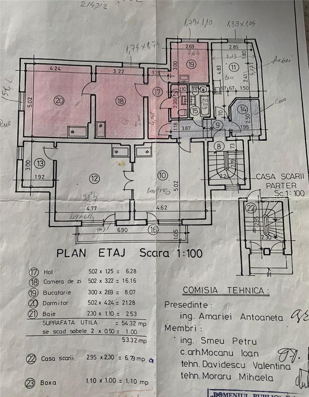 Apartament de inchiriat in zona Calistrat Hogas