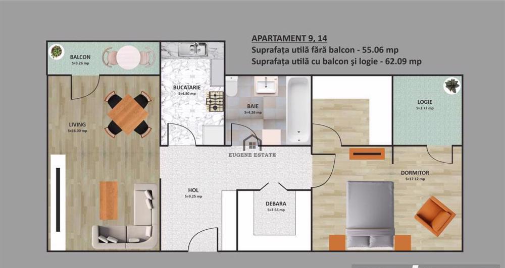 Apartament decomandat ,bloc nou Colentina,incalzire in pardoseala