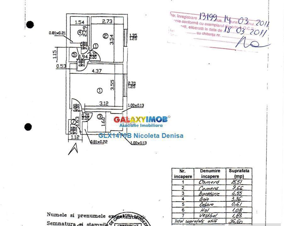Apartament frumos amenajat si intretinut Drumul Gazarului.