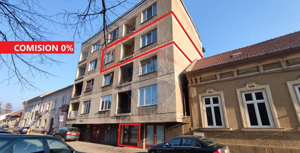 Apartament Ultracentral Cu 3 Camere. Bonus: Spațiu Comercial La Parter