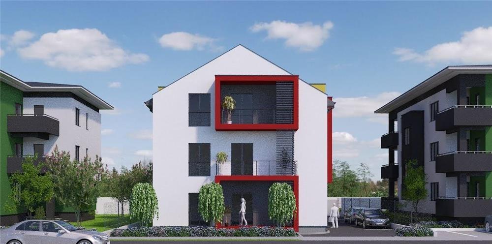 Apartamente cu 1, 2, 3 camener in bloc nou, Ghiroda,