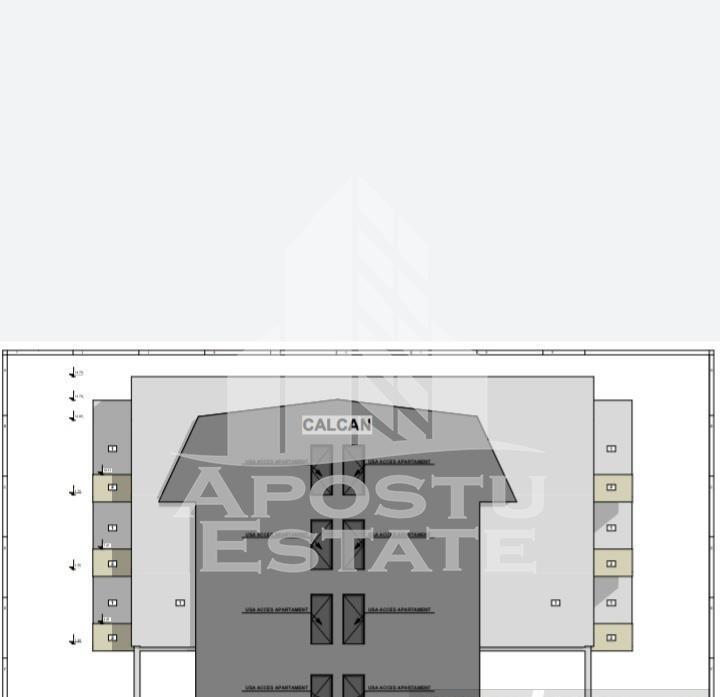 Apartamente cu 2 camere, semidecomandate, etaj intermediar