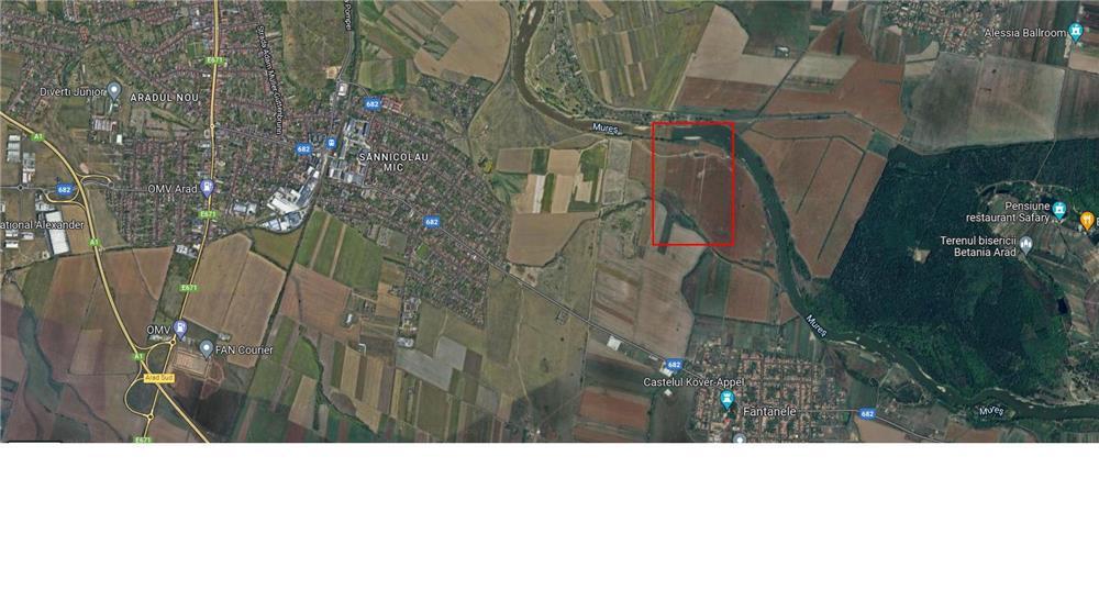 Arad - Teren arabil langa centura de SE - 12 480 mp
