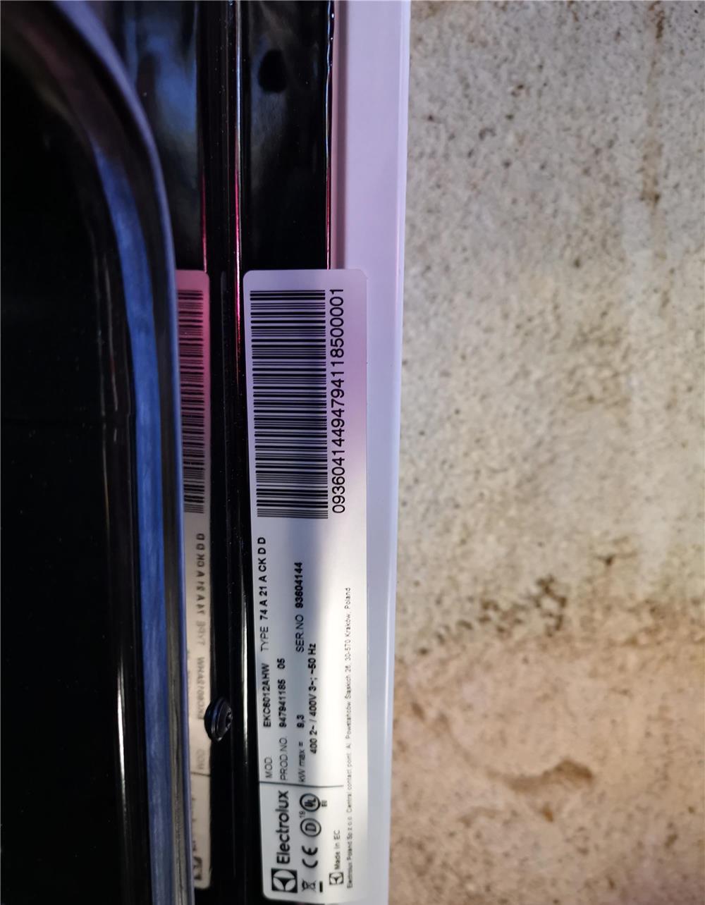 Aragaz Electric Electrolux nou