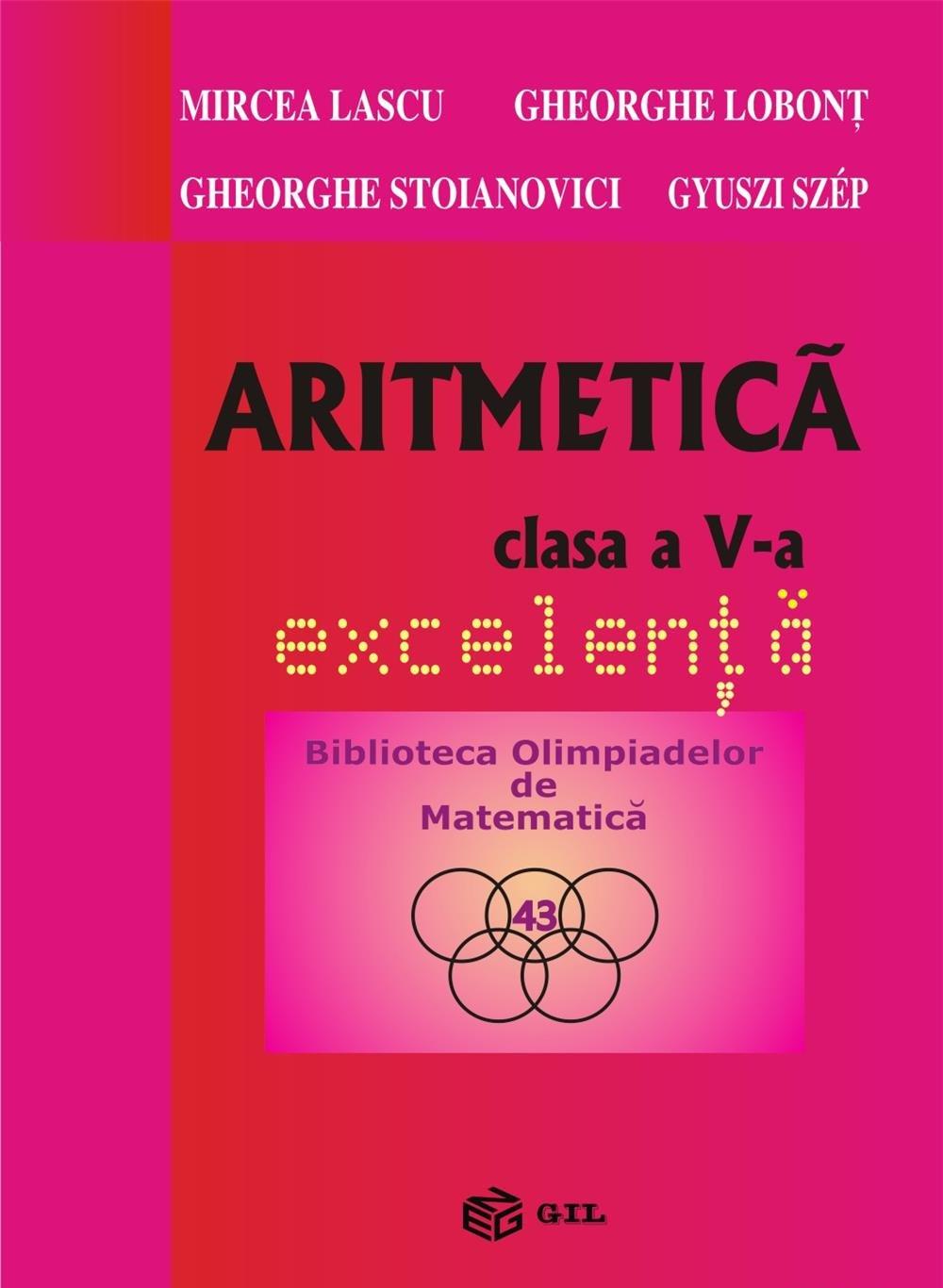 Aritmetica , clasa a V-a, excelenta
