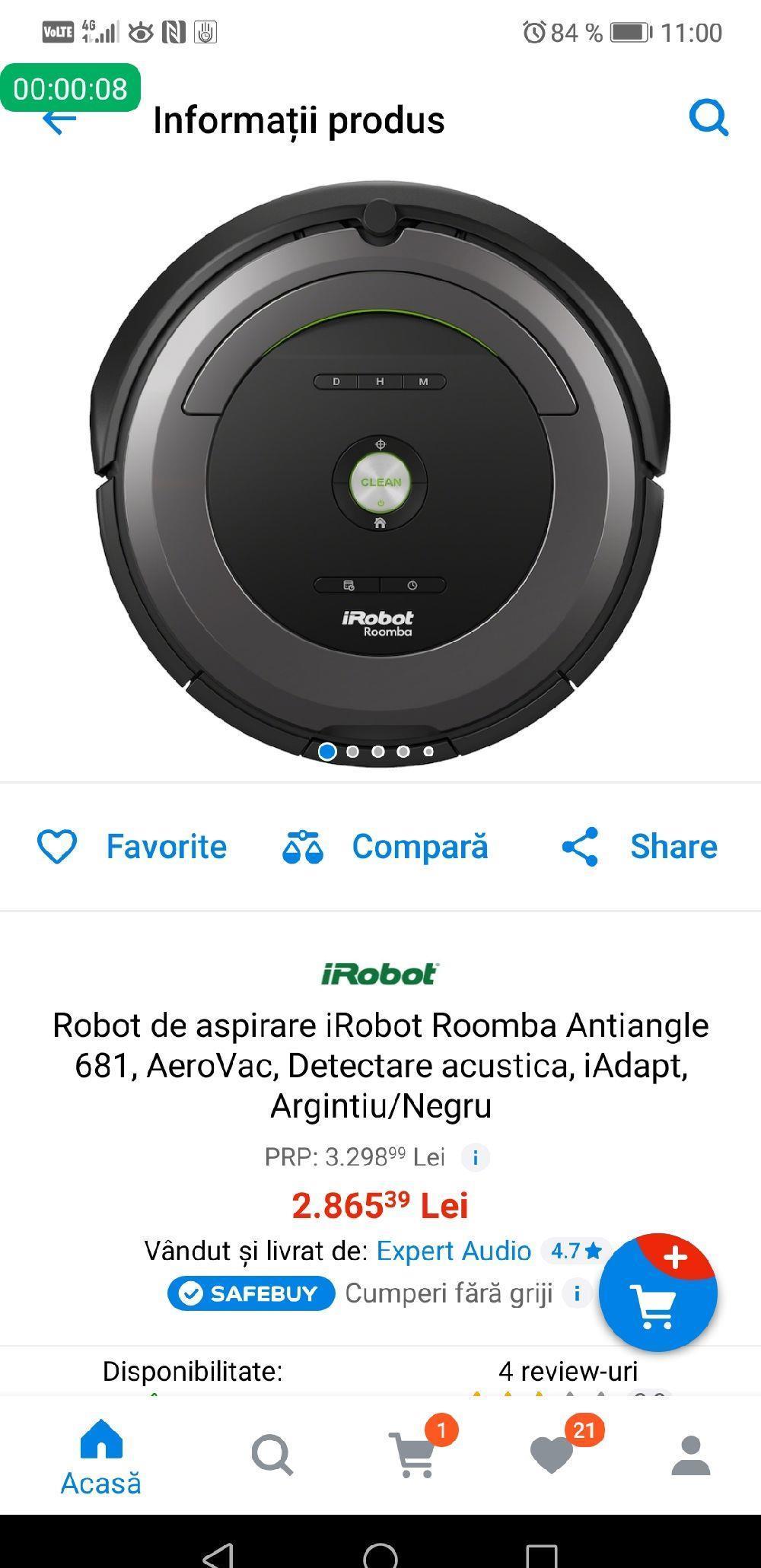 Aspirator Irobot roomba