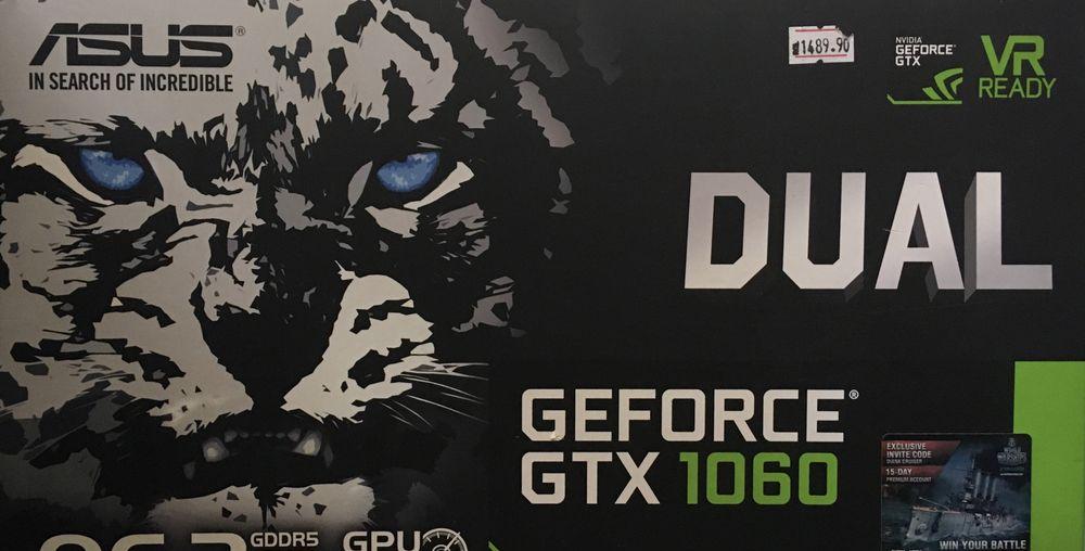 Asus GTX 1060 1060 gtx 3 gb 192 bit