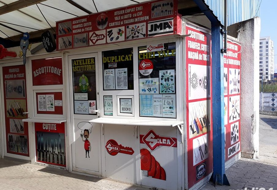 Atelier copiat chei și ascuțitorie
