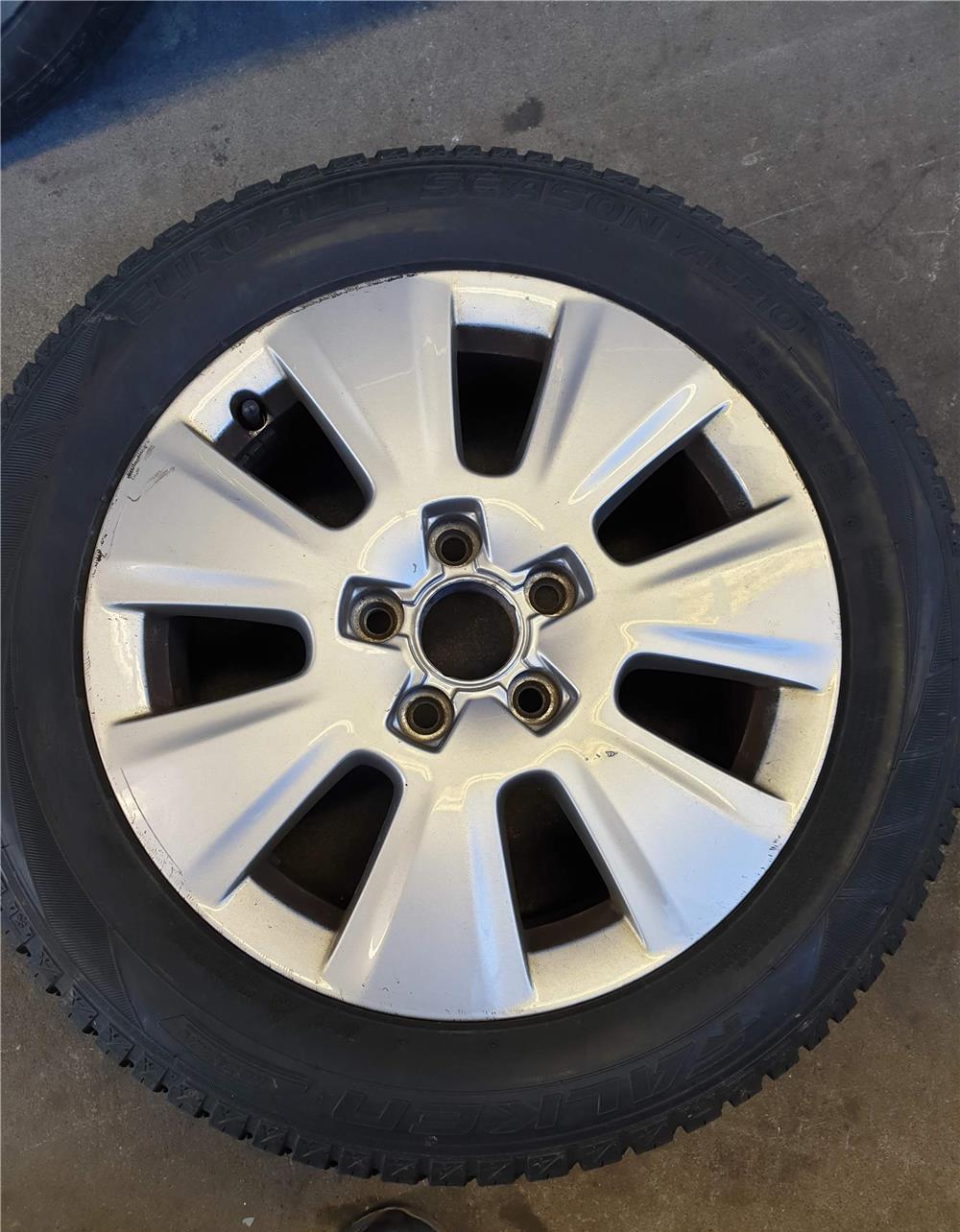 Audi A3 8P jante aliaj,  5×112, 6,5j×16H2 ET50 cu cauciucuri DOT 2018 FALKEN 205 55 16 .