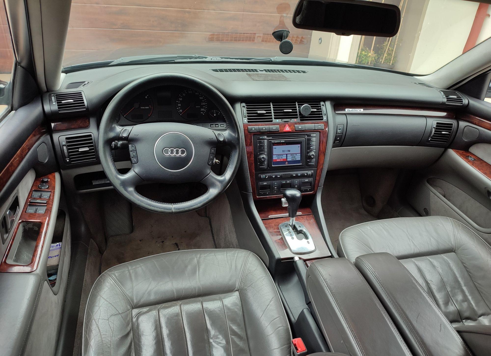 Audi A8 D2, 2002, 2.5 TDI,V6, 180 CP, quattro, import Olanda, aluminiu