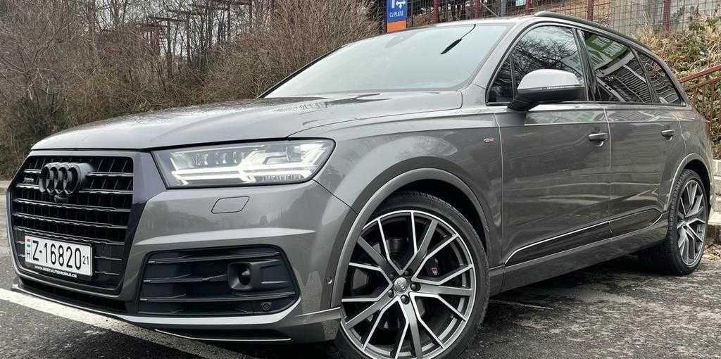 audi q7 s-line 2017 euro 6.- 7 locuri