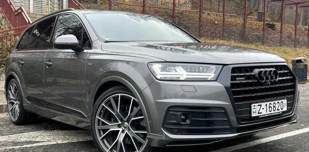 audi q7 s-line 2017 euro 6.- 7 locuri