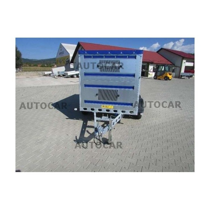 Autocar Remorca auto noua transport animale tandem RAR inclus