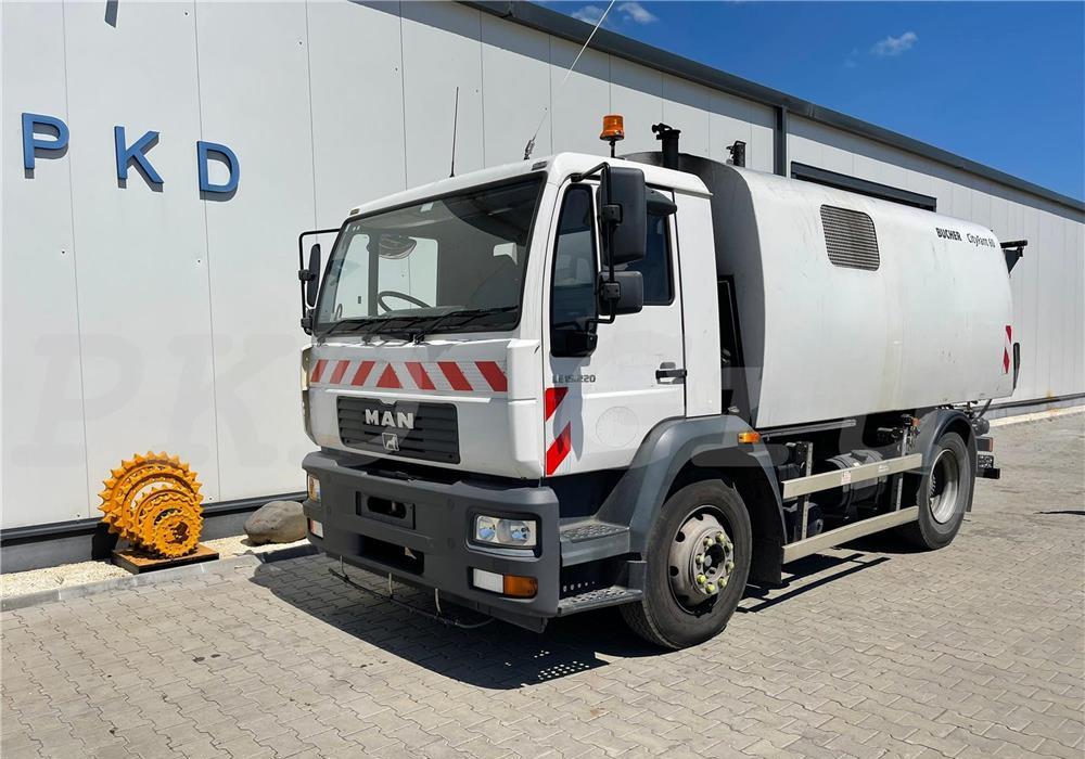 Autoutilitară măturătoare MAN LE15.220 City Fant 60