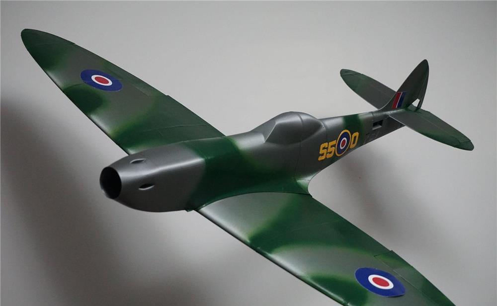 Avion /aeromodel Spitfire RC 3D print pentru RC