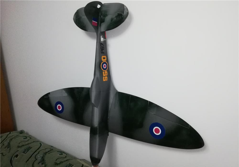 Avion /aeromodel Spitfire RC 3D print pentru RC