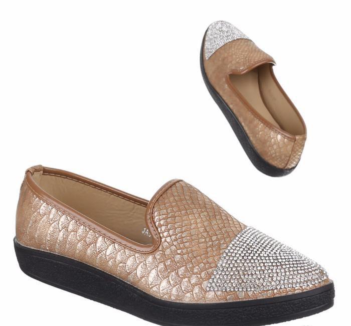 Balerini Gold Strass