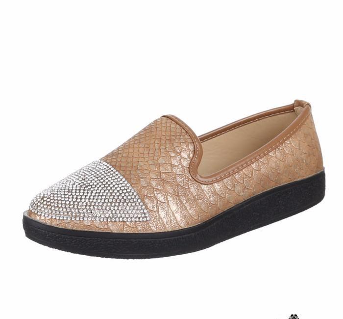 Balerini Gold Strass