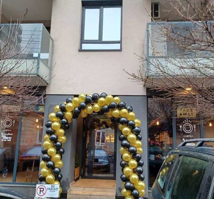 Baloane cu heliu, arcade si decoruri din baloane