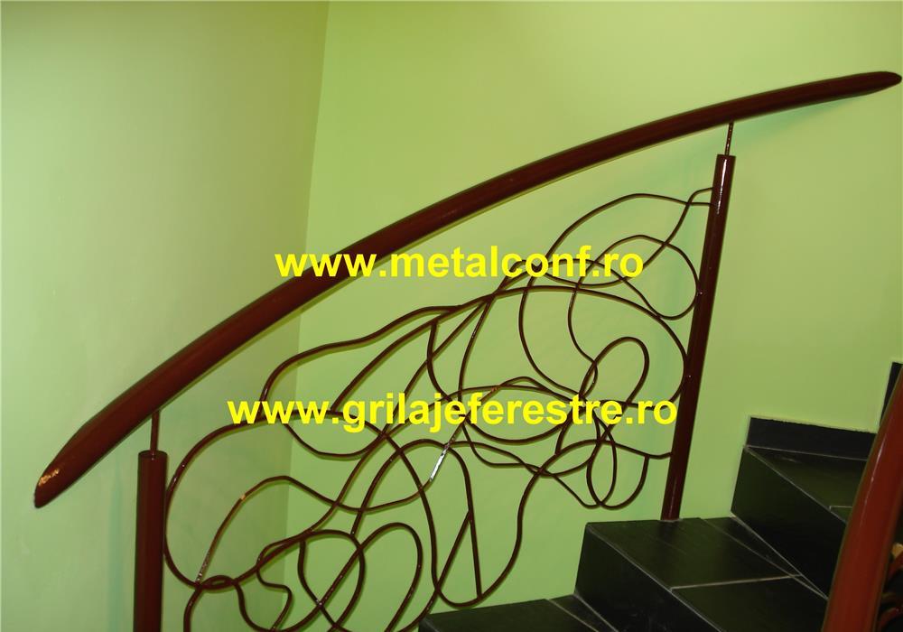 Balustrade metalice fier forjat si inox
