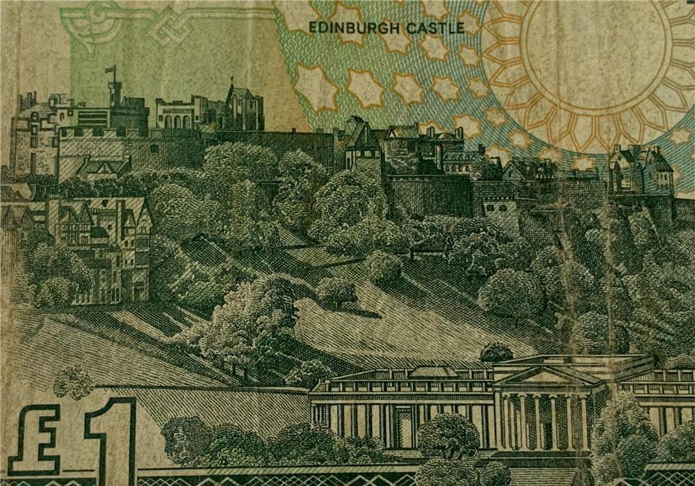 Bancnota 1 POUND Scoția 1996 Regatul Unit Anglia - P-351c.5