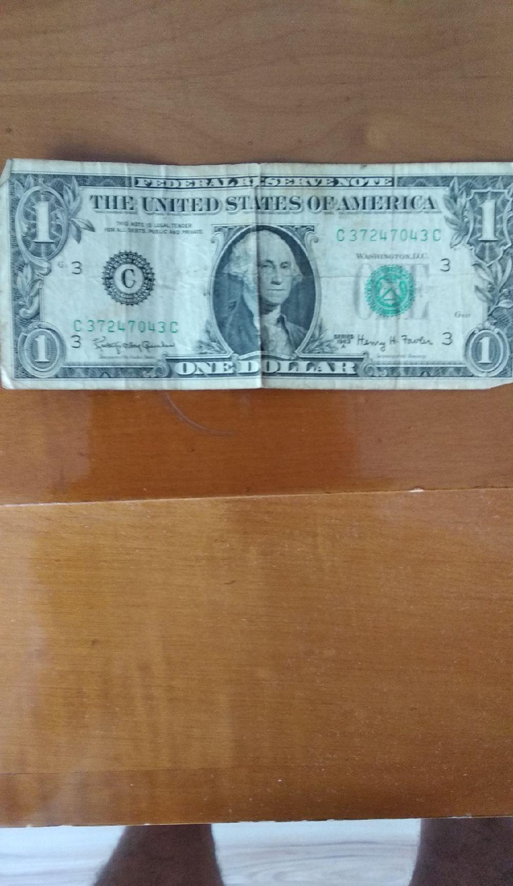 Bancnotă de un dolar