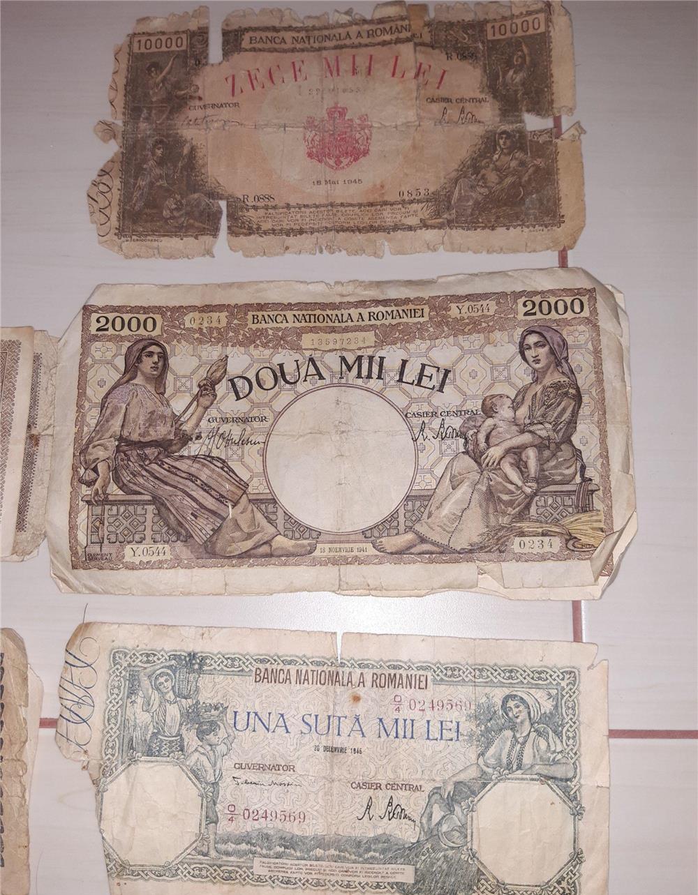 Bancnote romanesti din perioada interbelica