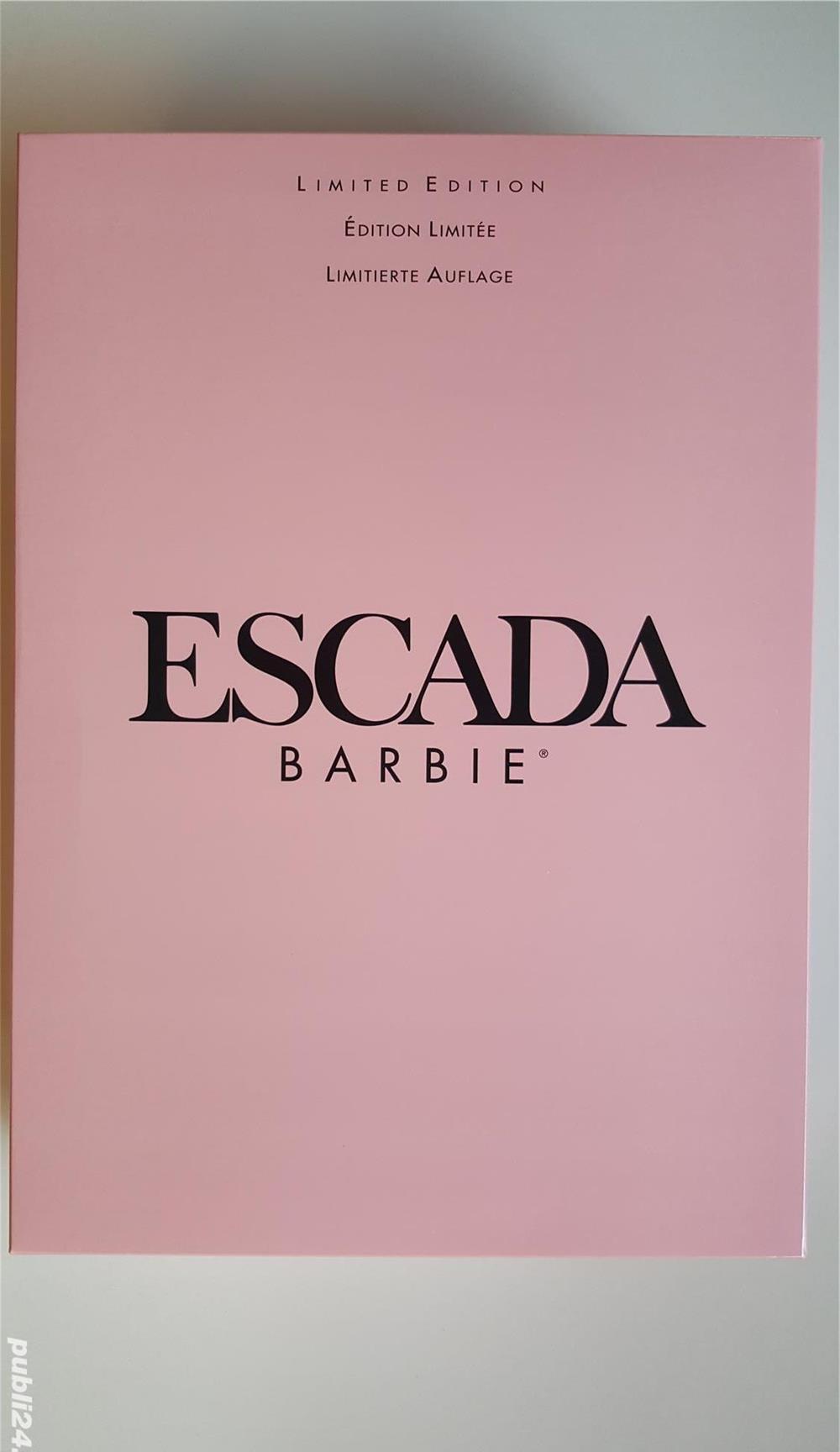 Barbie Escada - Papusa-Doll Mattel Designer - 1996 Editie Limitata - NOU - In Cutia Originala