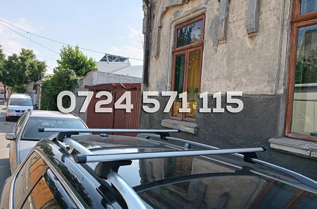 Bare transversale portbagaj cu cheie - Aluminiu - 120 cm - max. 90 kg