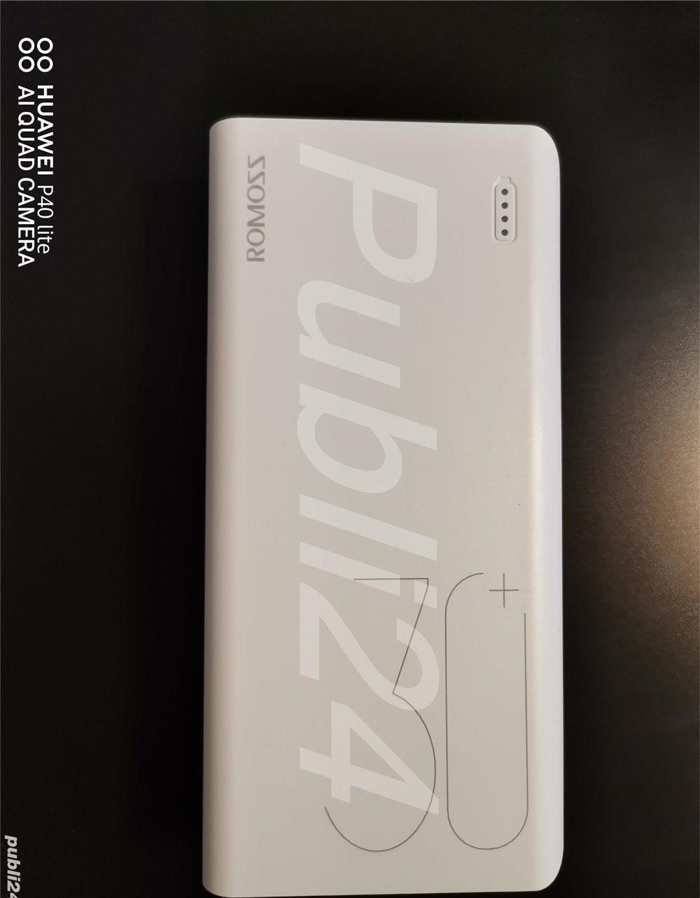 Baterie externa 10000mah, 20000mah, power bank Romoss Sense8+ 30000mah