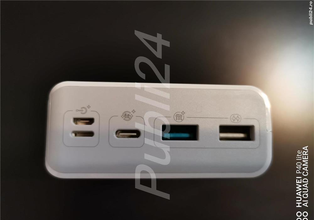 Baterie externa 10000mah, 20000mah, power bank Romoss Sense8+ 30000mah