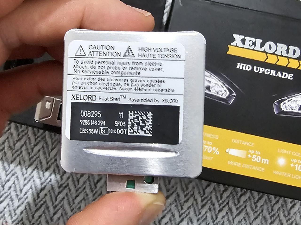 Bec Xenon D3S 35W Xelord, 6000K Bec Xenon 12V, Bec auto