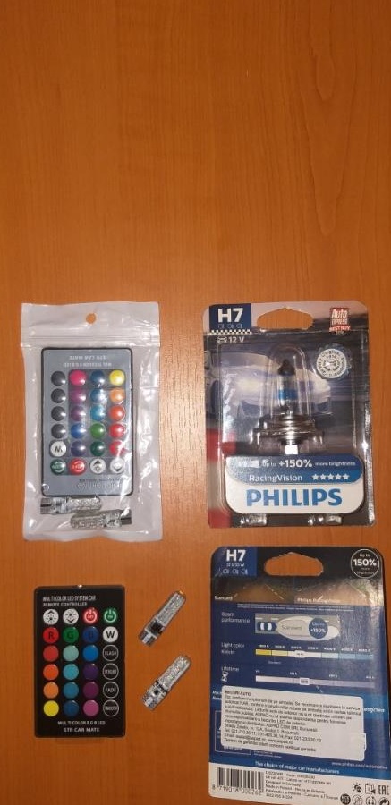 Becuri auto H7 PHILIPS