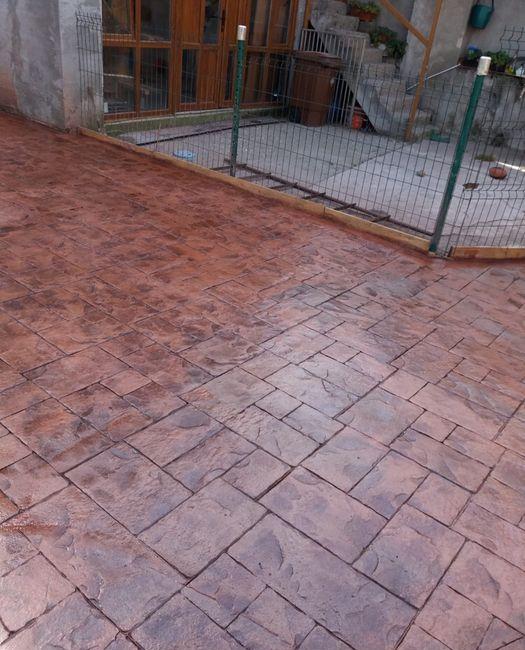 Beton Amprentat orizontal si vertical
