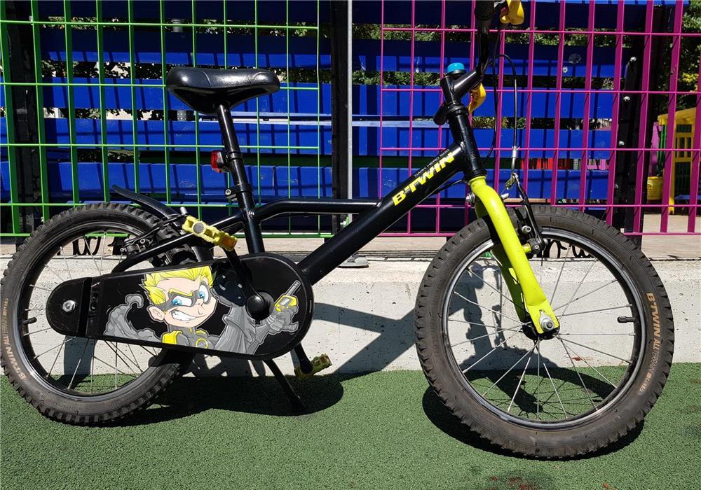 Bicicletă 16" 500 DARK HERO Copii 4-6 ani