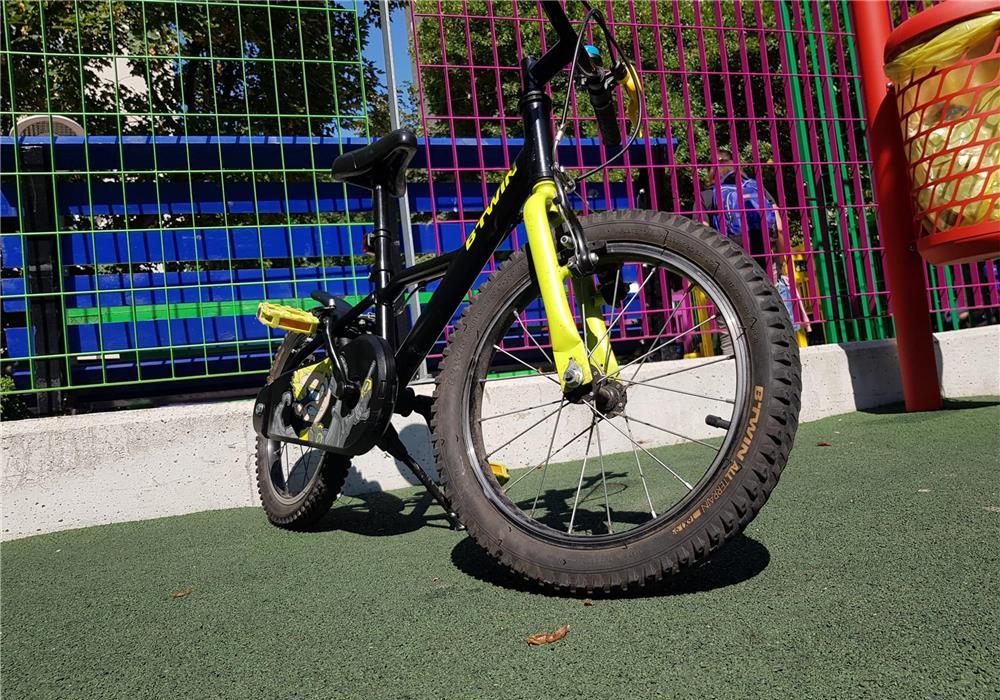 Bicicletă 16" 500 DARK HERO Copii 4-6 ani