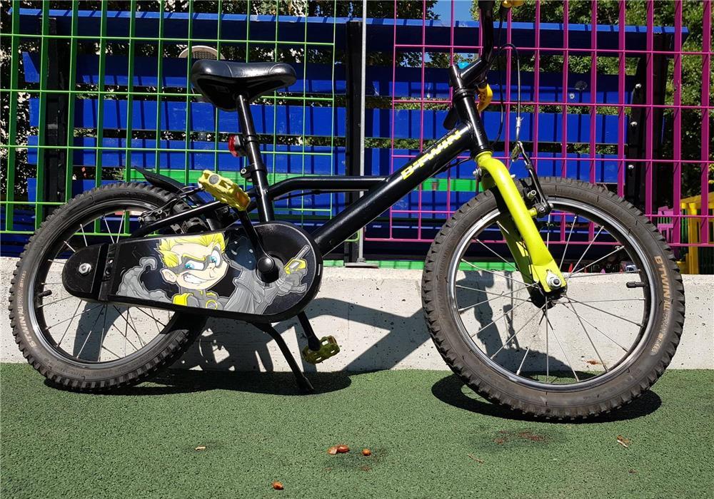 Bicicletă 16" 500 DARK HERO Copii 4-6 ani