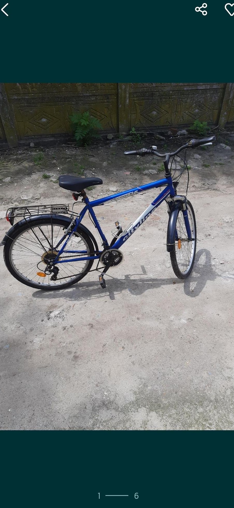 Bicicleta 26, DHS city man