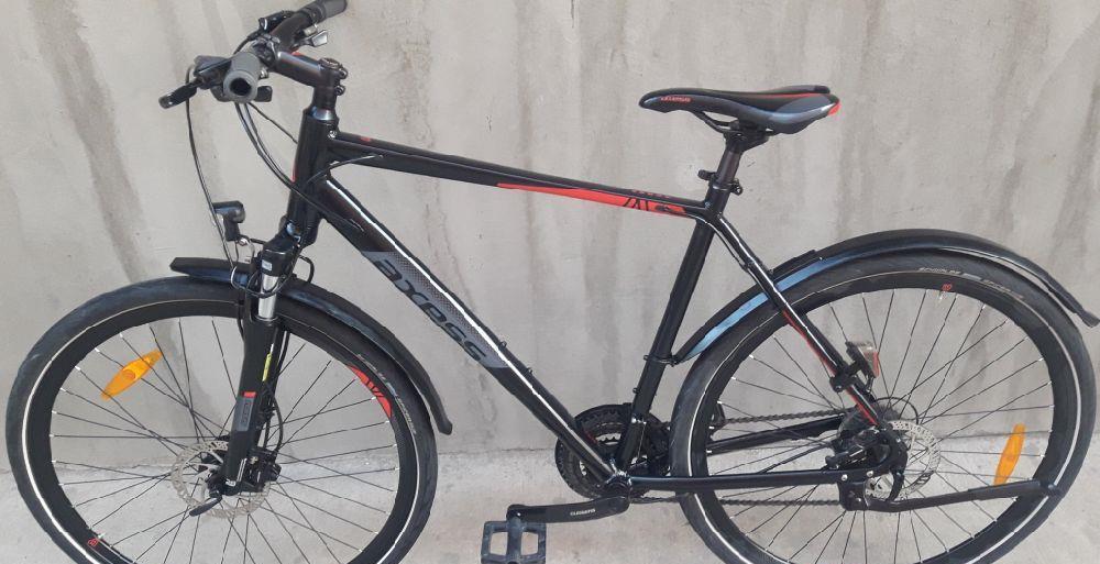 Bicicleta city Axess alu pe 28 hidraulic