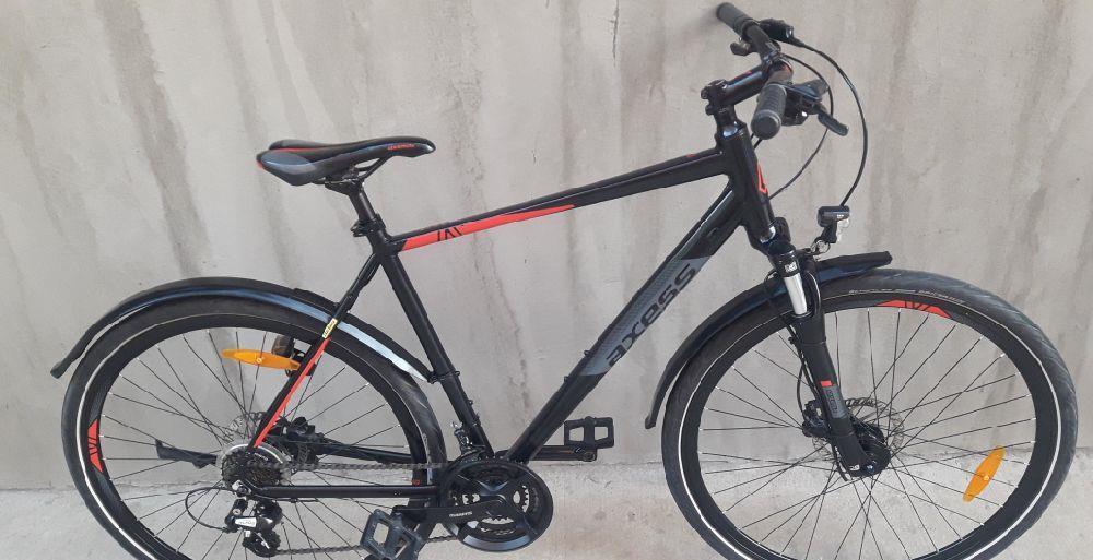 Bicicleta city Axess alu pe 28 hidraulic