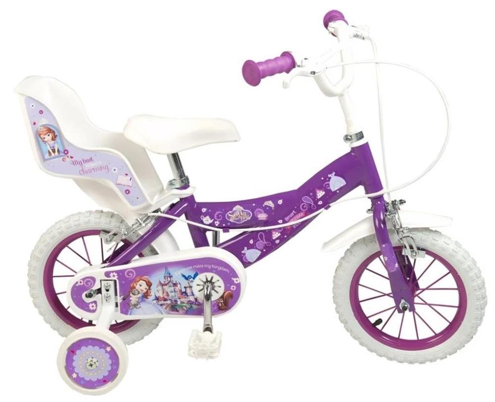 Bicicletă copii Prințesa Sofia 12 inch