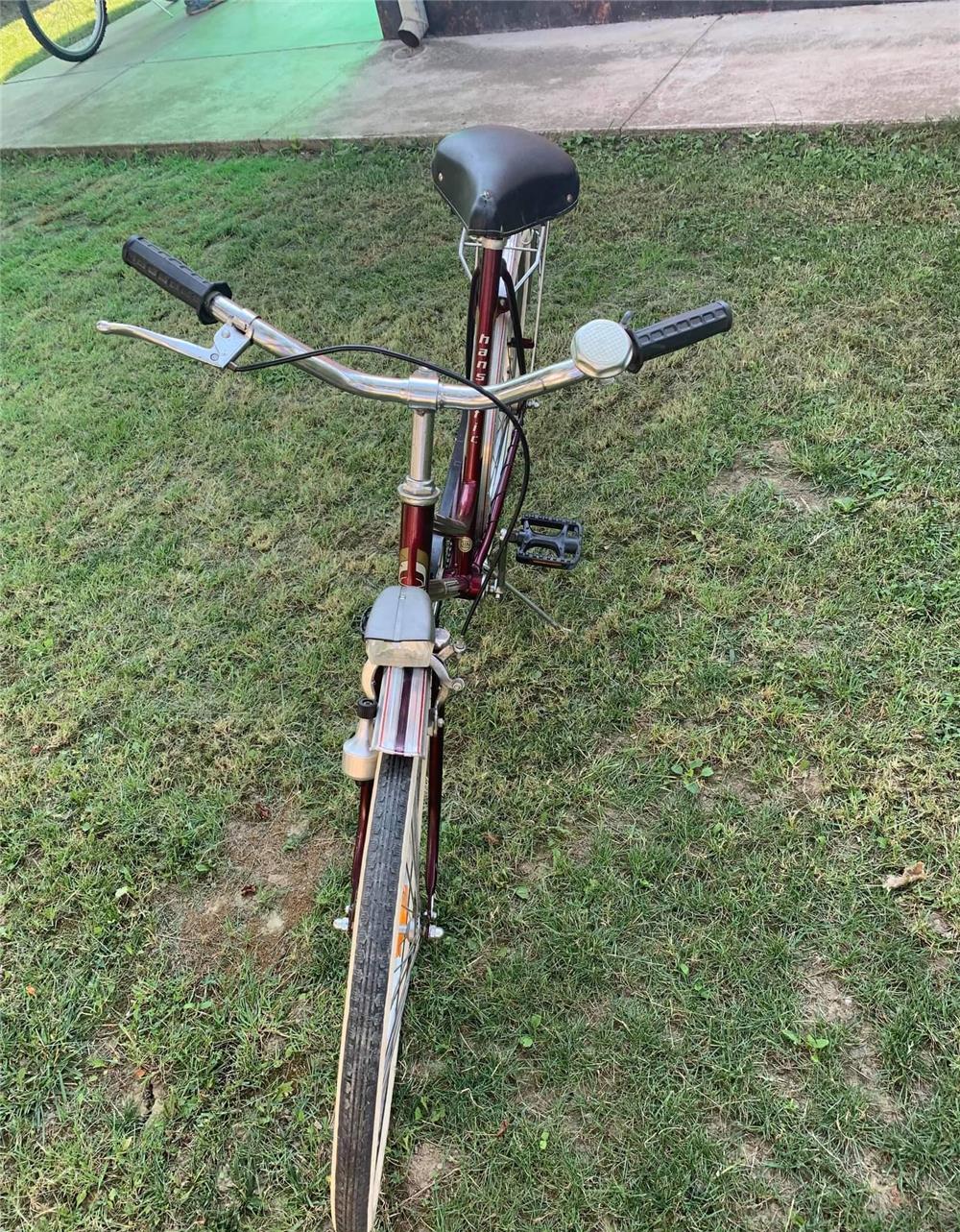 Bicicleta cu frana in butuc
