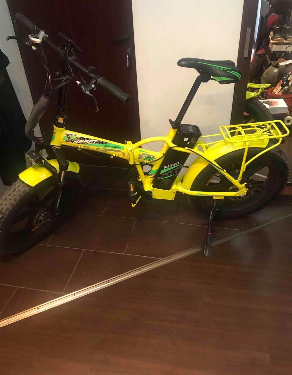 Bicicleta electrica Fatbike Reset Redwood