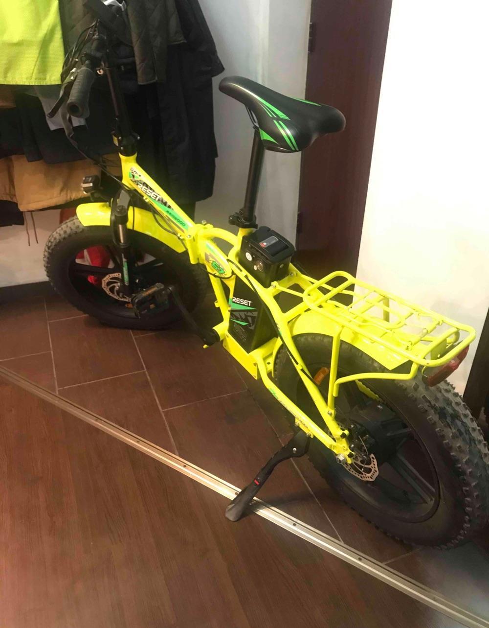 Bicicleta electrica Fatbike Reset Redwood