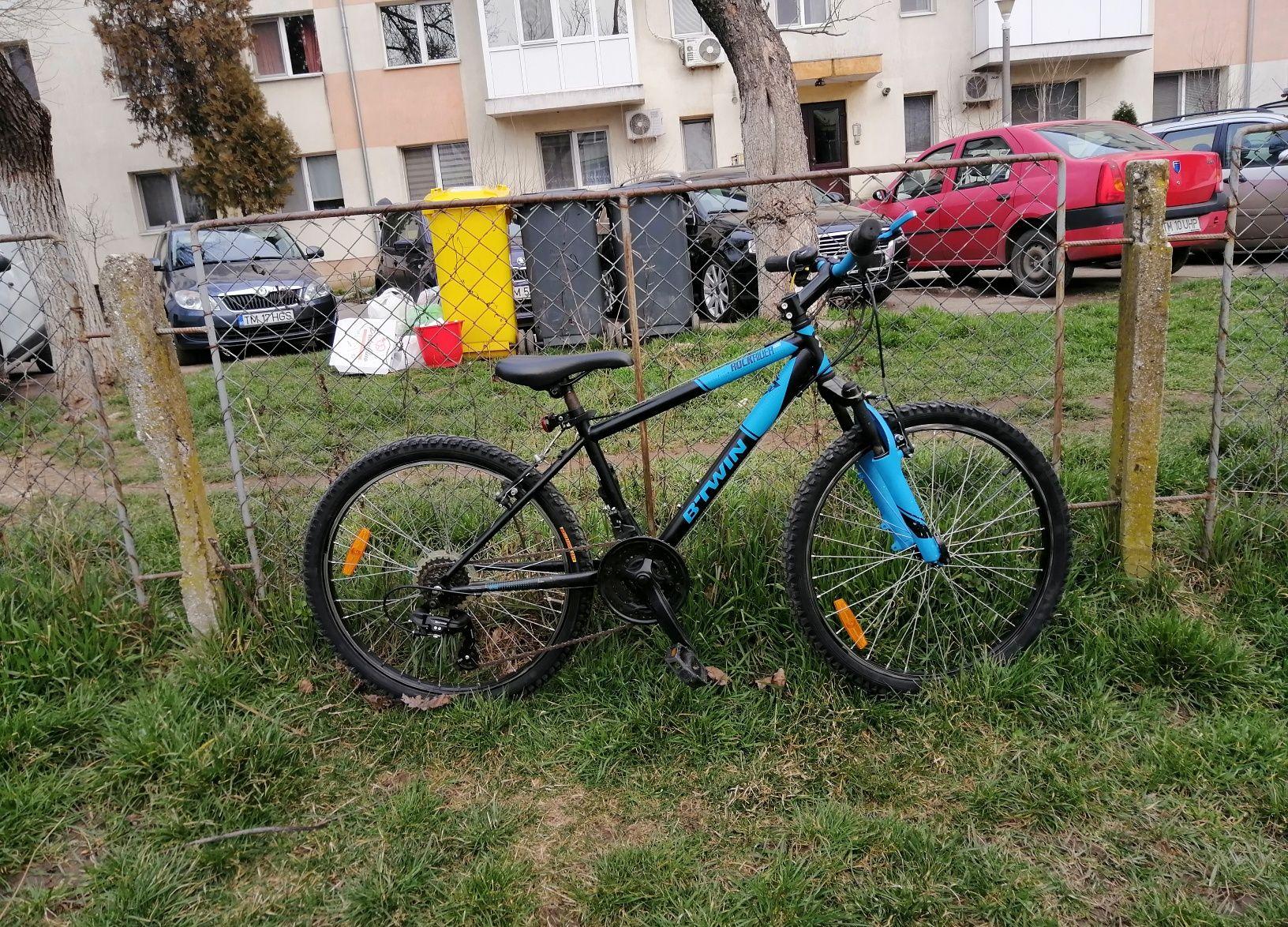Bicicletă MTB Rockrider 500 24"B twin
