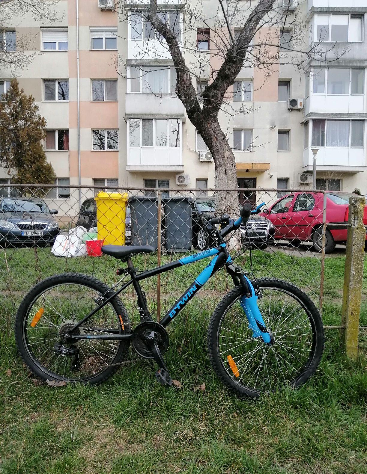 Bicicletă MTB Rockrider 500 24"B twin