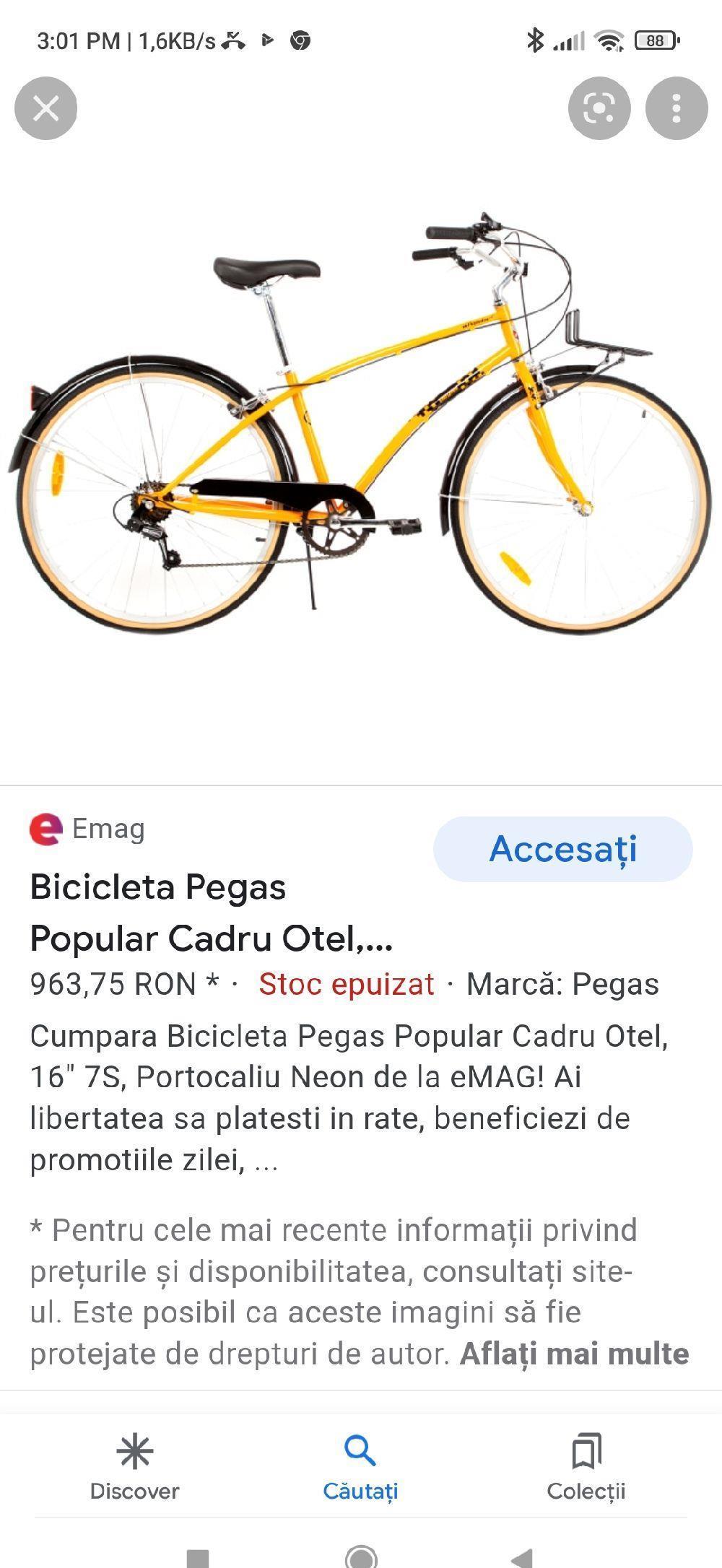 Bicicleta Pegas Popular
