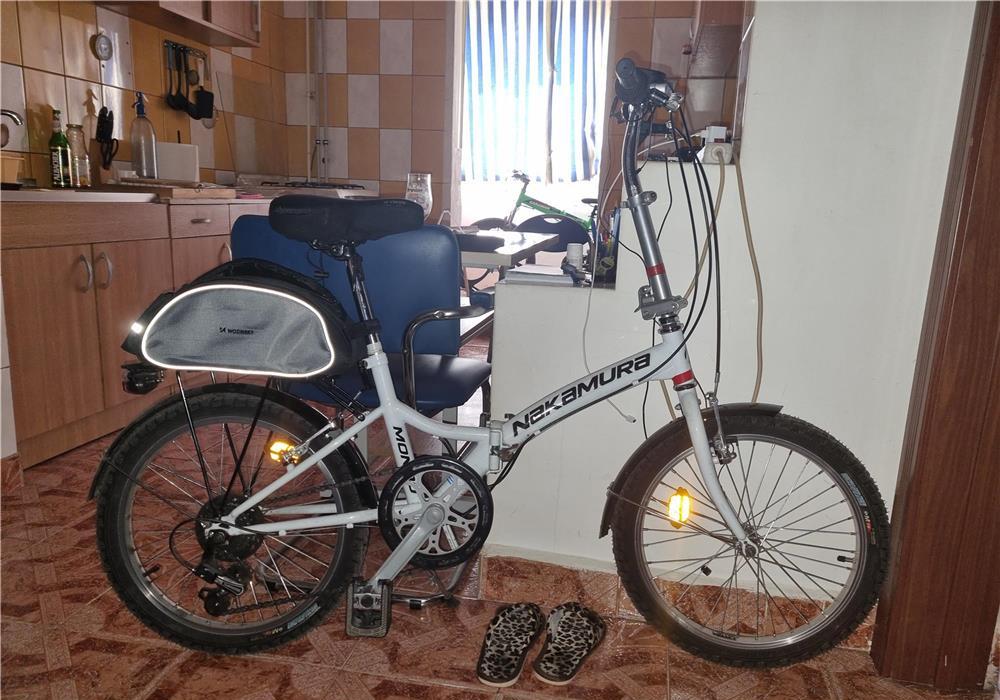 Bicicleta pliabila Nakamura/Shimano 20 inch 1050 Lei fara accesorii.
