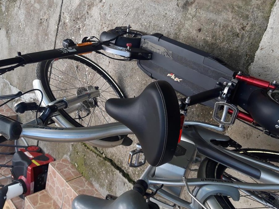bicicleta+trotineta electrice